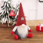 Decorative elf figure made of fabric