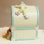 Vintage Carousel Music Box made of Resin