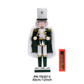 Nutcracker soldier with cloak, 30 cm, wood