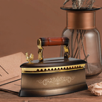 Vintage music box in iron design