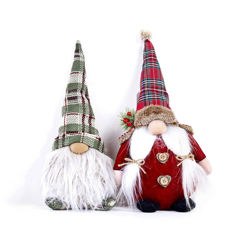 Christmas elf figure as table decoration