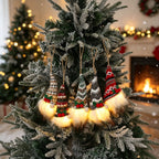 Christmas Gnome Pendant with Knitting Design