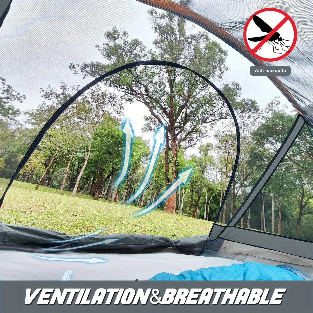 2-Person Lightweight Waterproof Camping Tent – Easy Setup