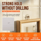 Drill-Free Sticky Hooks