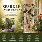 Graceful Hummingbird Wind Chime