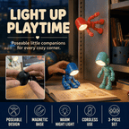 Magnetic Robot Mini Night Lights – 2 Pack