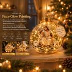Lighted Christian Scripture Keepsake Ornament