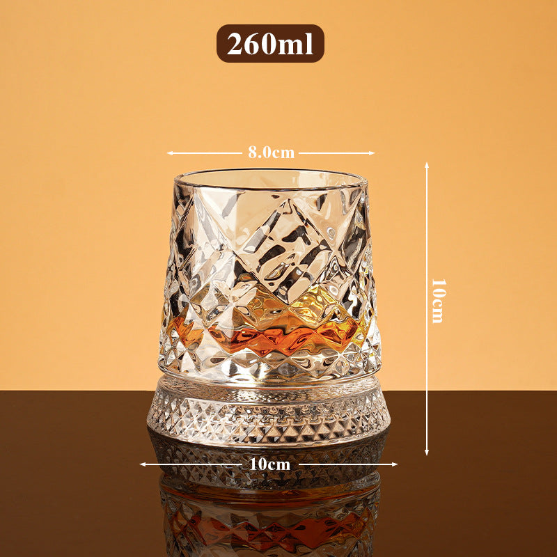 Orbit Crystal – Rotating Crystal Glassware