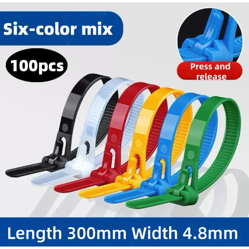 Reusable Heavy Duty Zip Ties