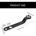 Adjustable 4-Claw Grinder Wrench