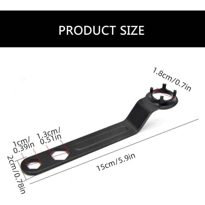 Adjustable 4-Claw Grinder Wrench