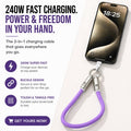 Wearable Charging Wrist Lanyard
