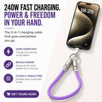 Wearable Charging Wrist Lanyard