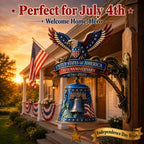 USA 250th Anniversary Patriotic Wall Bell