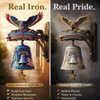 USA 250th Anniversary Patriotic Wall Bell