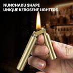 Nunchaku Style Brass Lighter