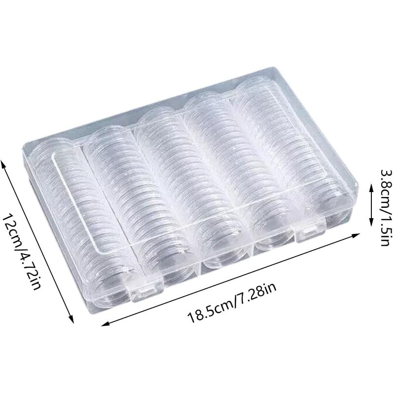 100-Coin Secure Storage Case