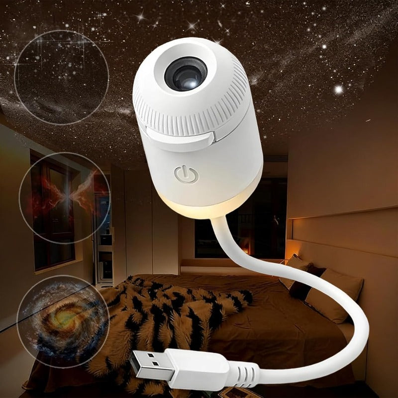 2-in-1 Galaxy Projector Lamp