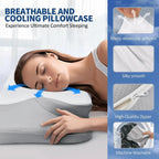 Satsus| Butterfly Memory Foam Pillow - Orthopedic Pain Relief Shaped Pillow