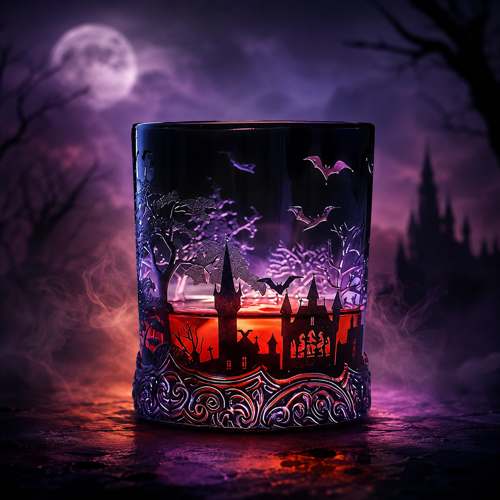 Gothic Vampire Elixir Whiskey Decanter | Magic Potion Style Liquor Bottle