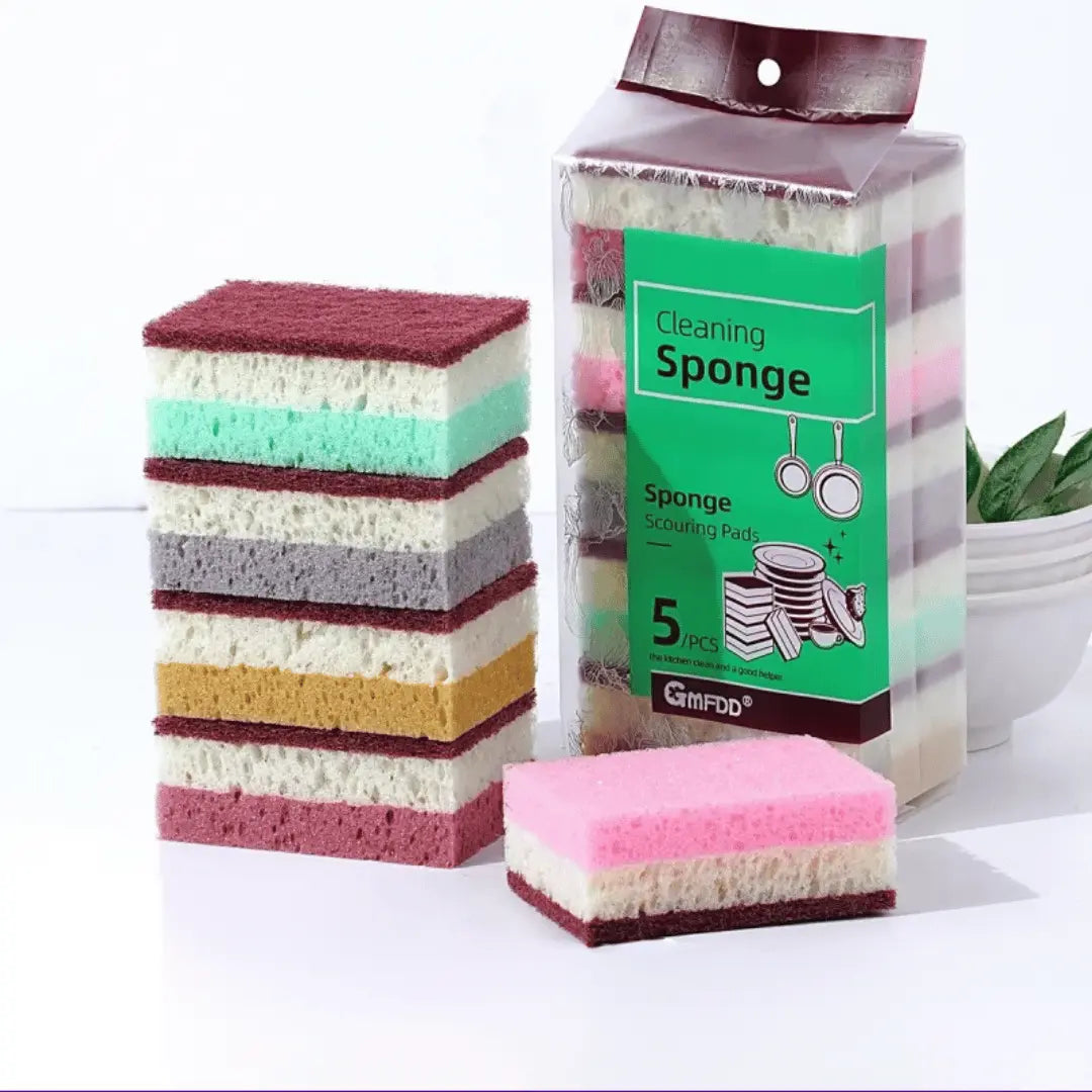 TriFoam – 3-in-1 High-Foam Sponge Mop Brush