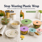 Reusable Silicone Food Lids