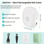 SafeTrim – Silent Rechargeable Nail Cutter