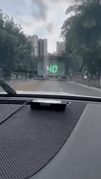 GPS Head-Up Display for Cars – Digital MPH Speedometer with HUD Projection
