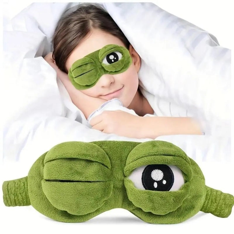 3D FROGGYSNAP - PLUSH SLEEP MASK
