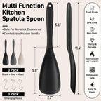 Heat Resistant Silicone Spoonula