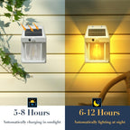 Weatherproof Outdoor Solar Sconce