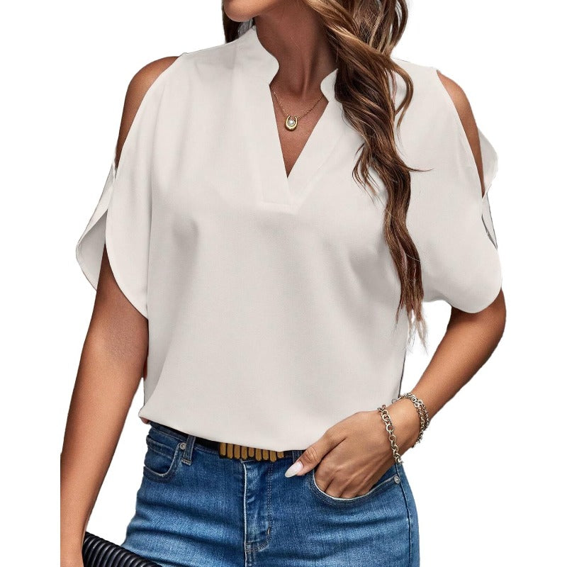Elegant Batwing Sleeve Top