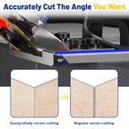Precise 45° Tile Chamfer Tool