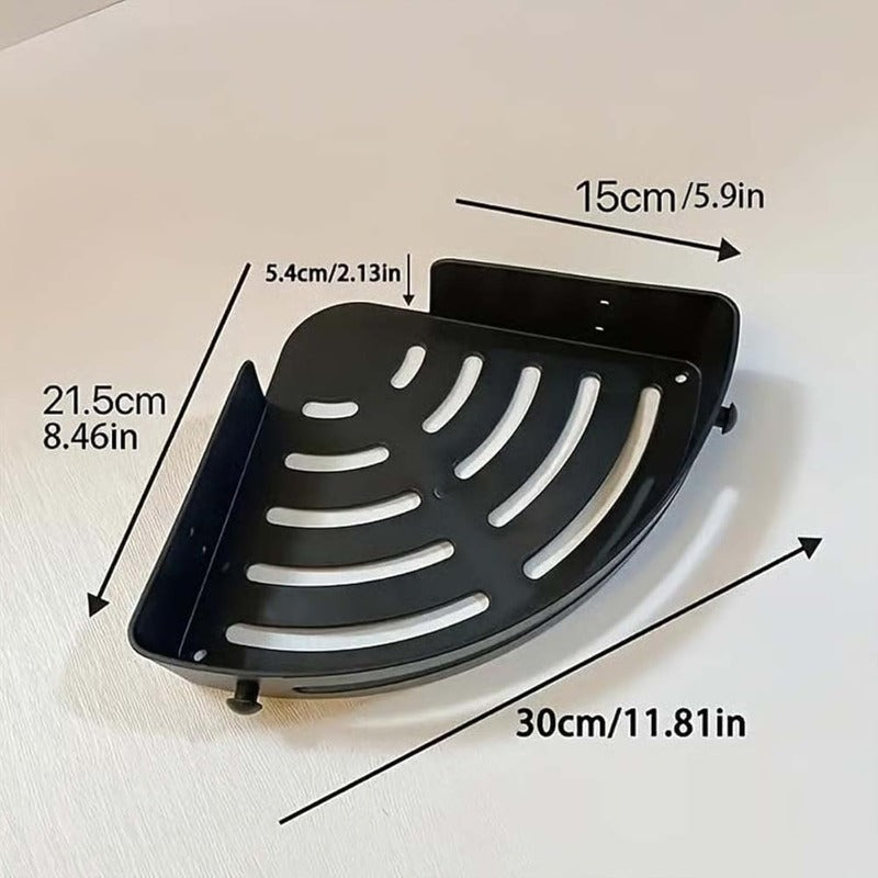 No-Drill Triangle Shower Caddy