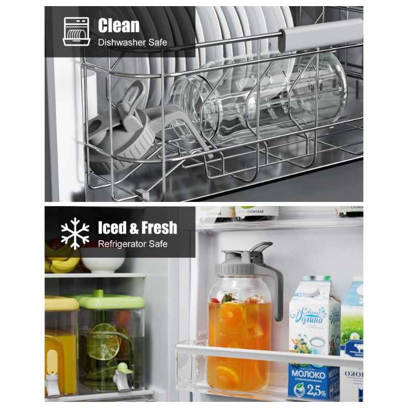 Leak-Proof Glass Pitcher