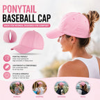 High Ponytail Criss Cross Cap