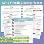 ADHD Friendly Cleaning Planner