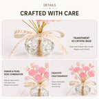 Elegant Rose Dashboard Ornament