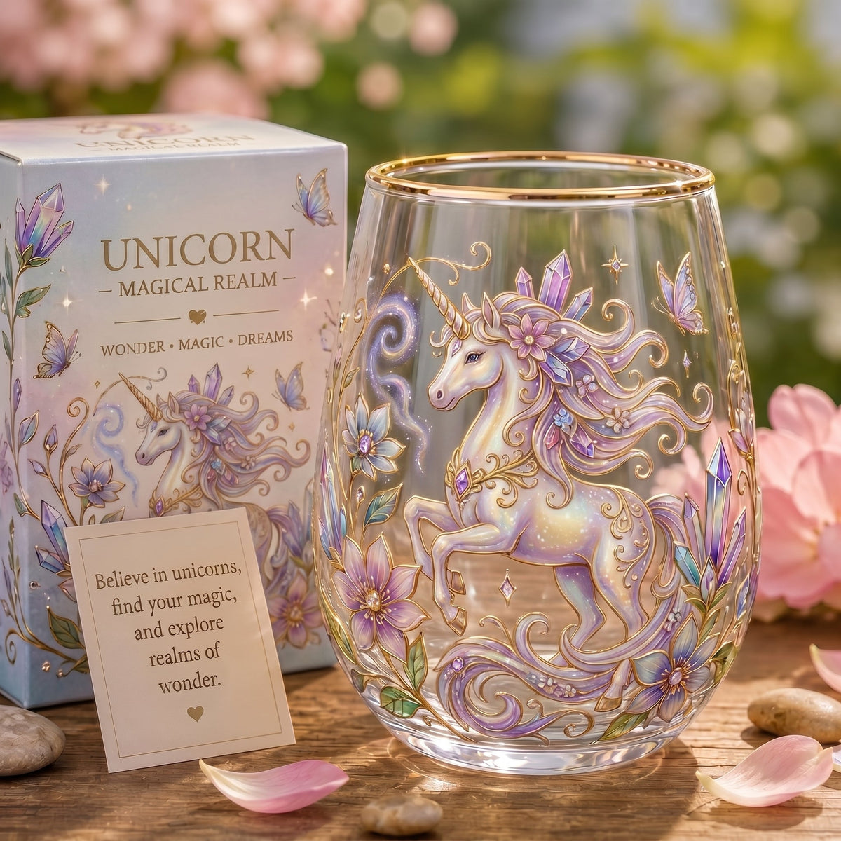 Limited Edition 2026 Garden Morning Bliss Glass Tea Cup