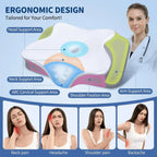 Satsus| Butterfly Memory Foam Pillow - Orthopedic Pain Relief Shaped Pillow