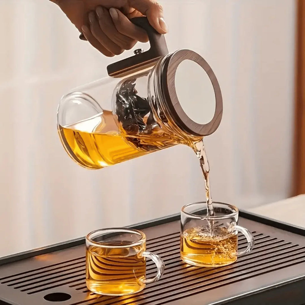 ZenFlow Glass Teapot