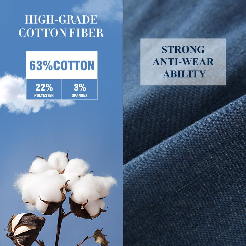 Breathable Denim Detachable Collar