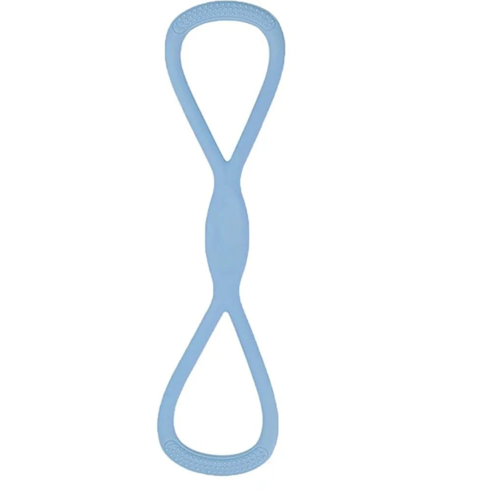 Figure-8 Resistance Band — Heavy Duty, Flexible, Portable, Fitness, Workout, Exercise