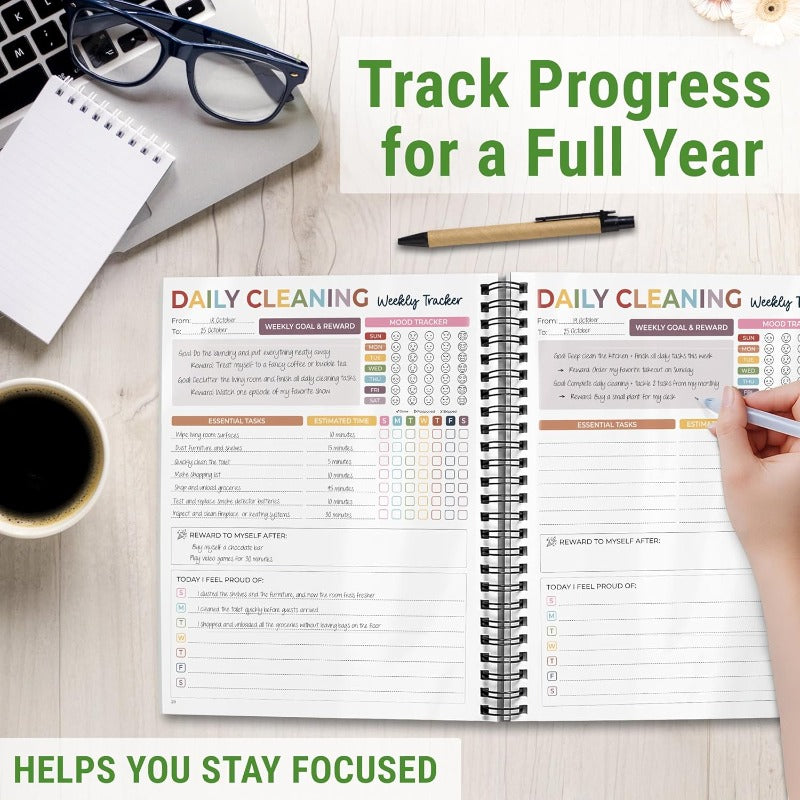 ADHD Friendly Cleaning Planner