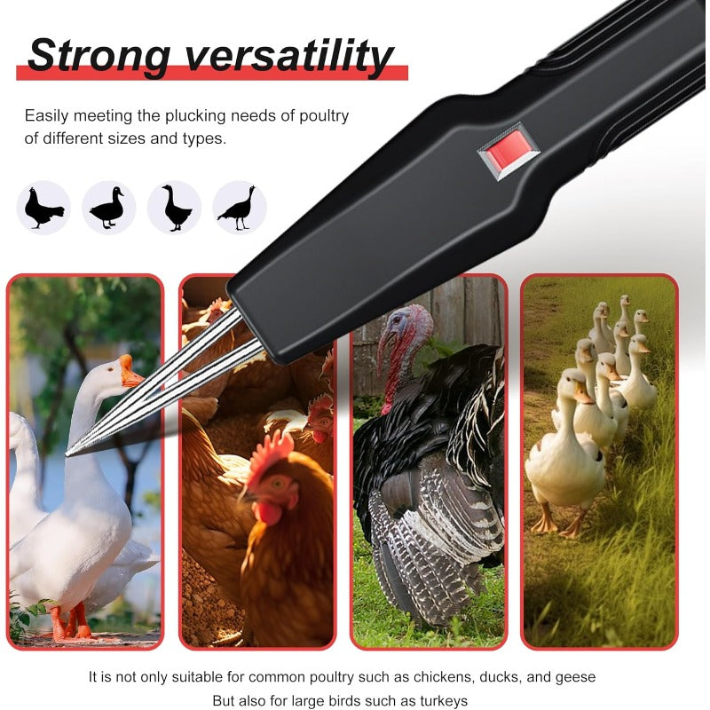 Cordless Poultry Feather Remover