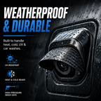 Four-piece car camera rain cover set