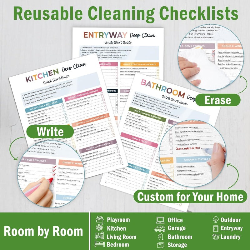 ADHD Friendly Cleaning Planner
