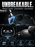 AI Smart Long Battery Life Wireless Bluetooth 6.0 Translation Glasses