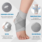 Adjustable Compression Ankle Sleeve