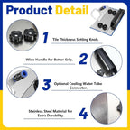 Precise 45° Tile Chamfer Tool